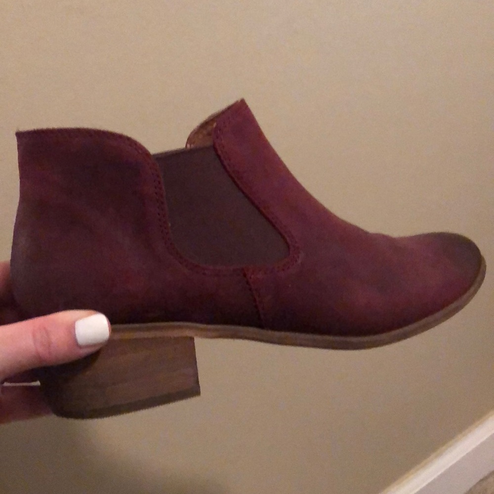 Wedge bootie